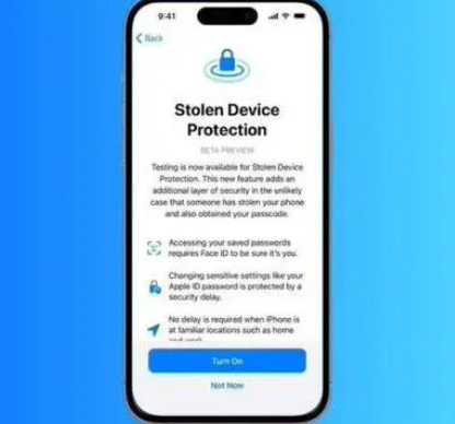 龙泉苹果授权维修店分享被盗设备保护功能开启方法 