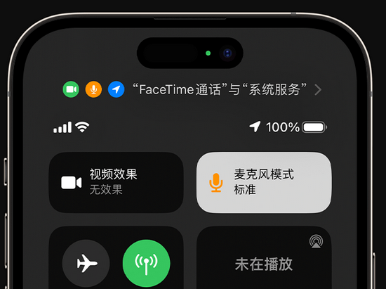 龙泉苹果授权维修网点分享iPhone在通话时让你的声音更清晰 